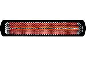 BROMIC HEATING Bromic Tungsten Smart Heat 4000W Electric Patio Heater – Dual Element Infrared, 220V-240V, Black Finish – BH0420032