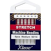 Klasse Machine Needle Stretch Size 90/14 6pc