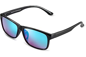 News Famous: Pilestone TP-025 Lens B Color Blind Glasses for Deutan, Protan, Red-Green Color Enhancing, Indoor and Outdoor Use