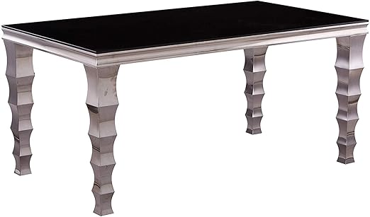 Euro Tische Designer Couchtisch Aus Poliertem Edelstahl Chrom 115 X 65 X 44 Cm Sehr Kratzfest Perfekt Geeignet Als Sofatisch Wohnzimmertisch Amazon De Kuche Haushalt