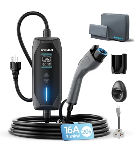 Amazon.com: MingQiEven Portable EV Charger, EV AC Charging Mode 2