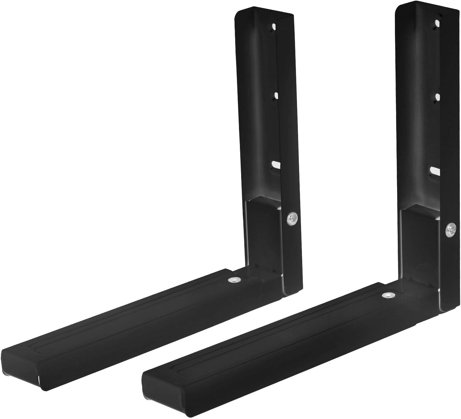 Moclever Microwave Brackets Adjustable Wall Mount Shelf Heavy Duty