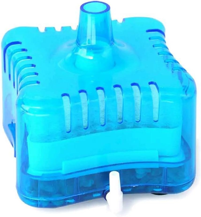 ESTIQ Mini Fish Tank Super Aquarium Air Driven Biochemical Sponge Fish Tank Corner Filter, Blue