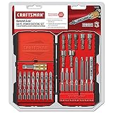 Craftsman 54pc Driving Set 1/4" Speed-lok Quick Connector, Power Bit, Nut Setter