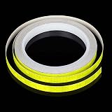 ZZLBZN Reflective Tape 8M Self Adhesive Waterproof Safety Marking Yellow view 2