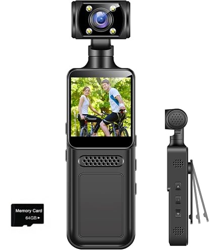Amazon.com : Fenpos Body Camera with Audio and Video Recording