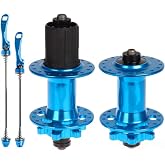 32 Holes Disc Brake Bike Hubs 100mm/135mm for 7-11 Speed Cassette Hub | Front and Rear Hub with Quick Realase Levers