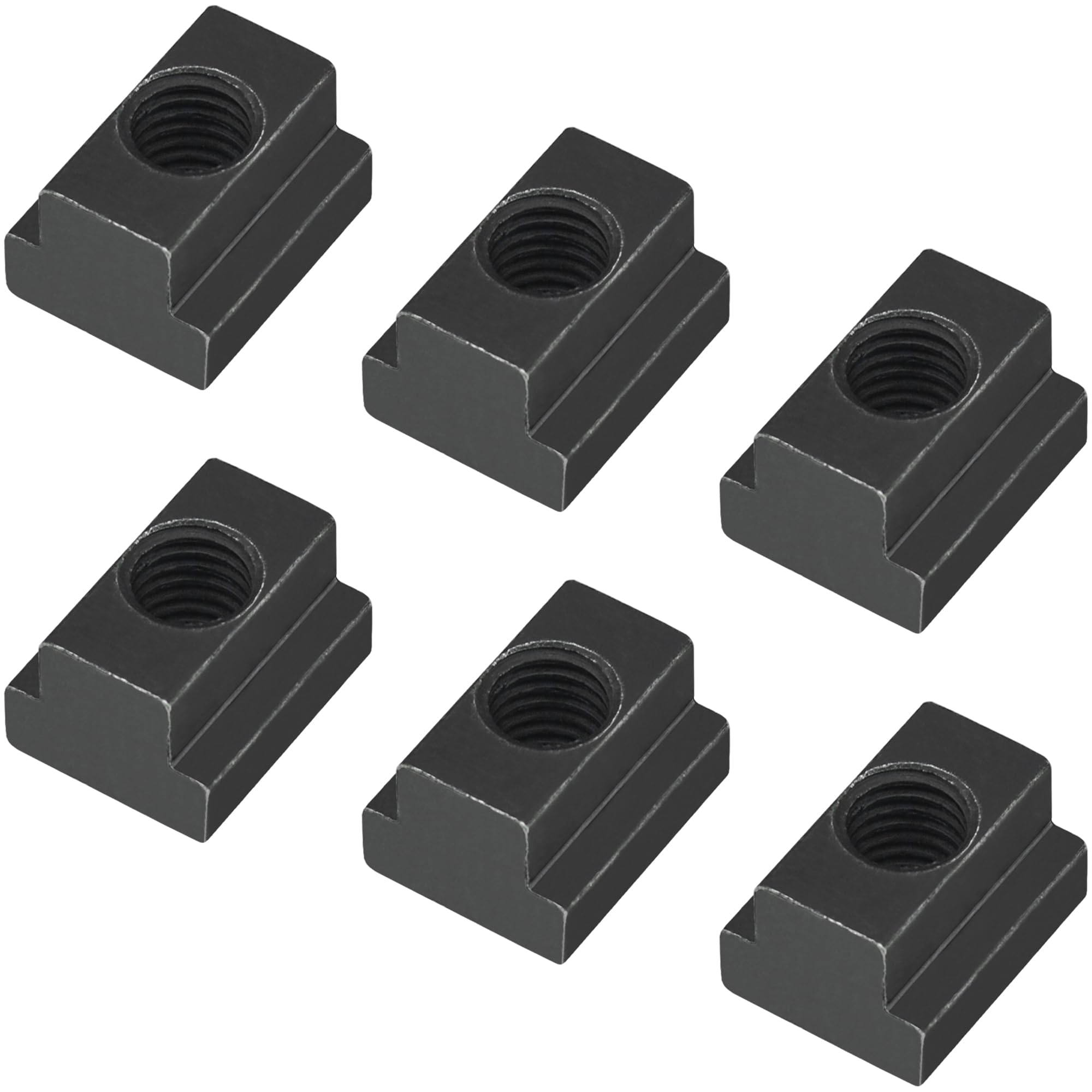 6 PCS T-Slot Nuts,T-Sliding Nut Blocks – Ideal for Machine Tool Workbenches (M8)