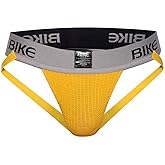 Bike Athletic Classic Jockstrap | Soft Cotton Pouch, 2″ Elastic Waistband for Comfort & Support | Perfect for Sports & Style