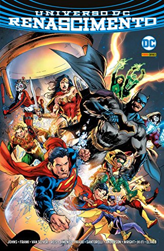 Livro Universo DC Renascimento Capa Exclusiva Metalizada