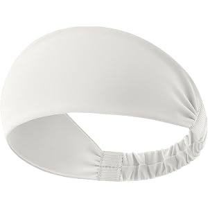 CYPERROCK Sweat Band Wide Headband Sports Running Workout Moisture Wicking | Sweat-Wicking, Non-Slip, Skin-Friendly, Double L