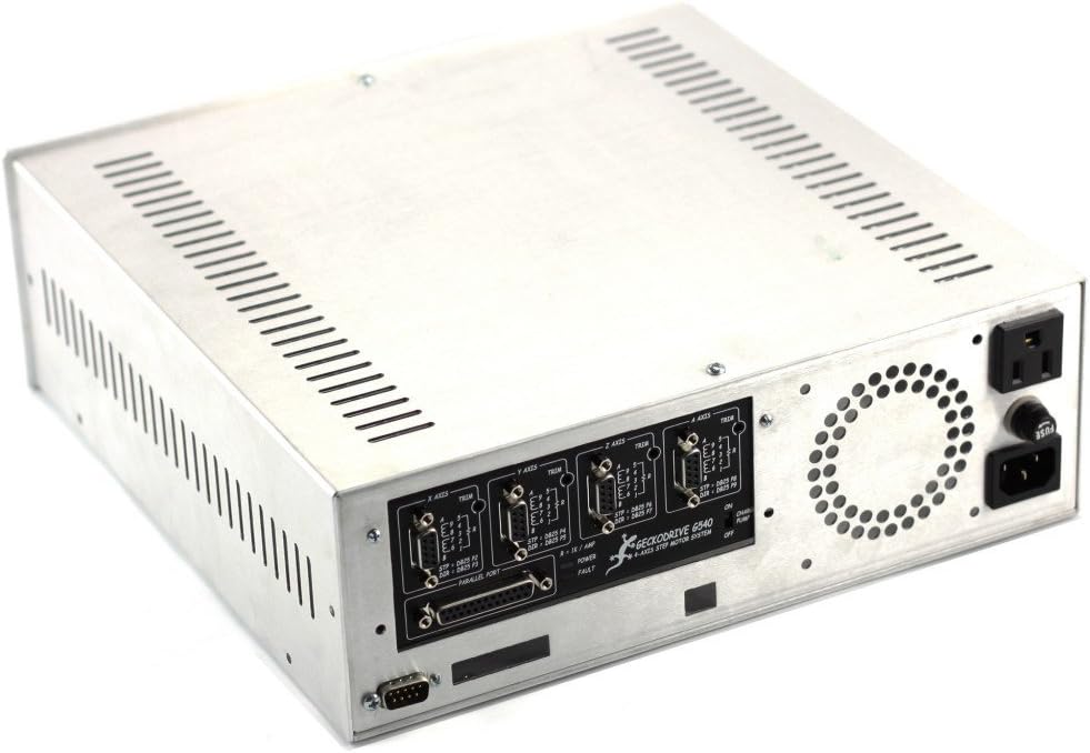 Gecko G540 Controller with 48V 7.3A Power Supply, Cooling Fan