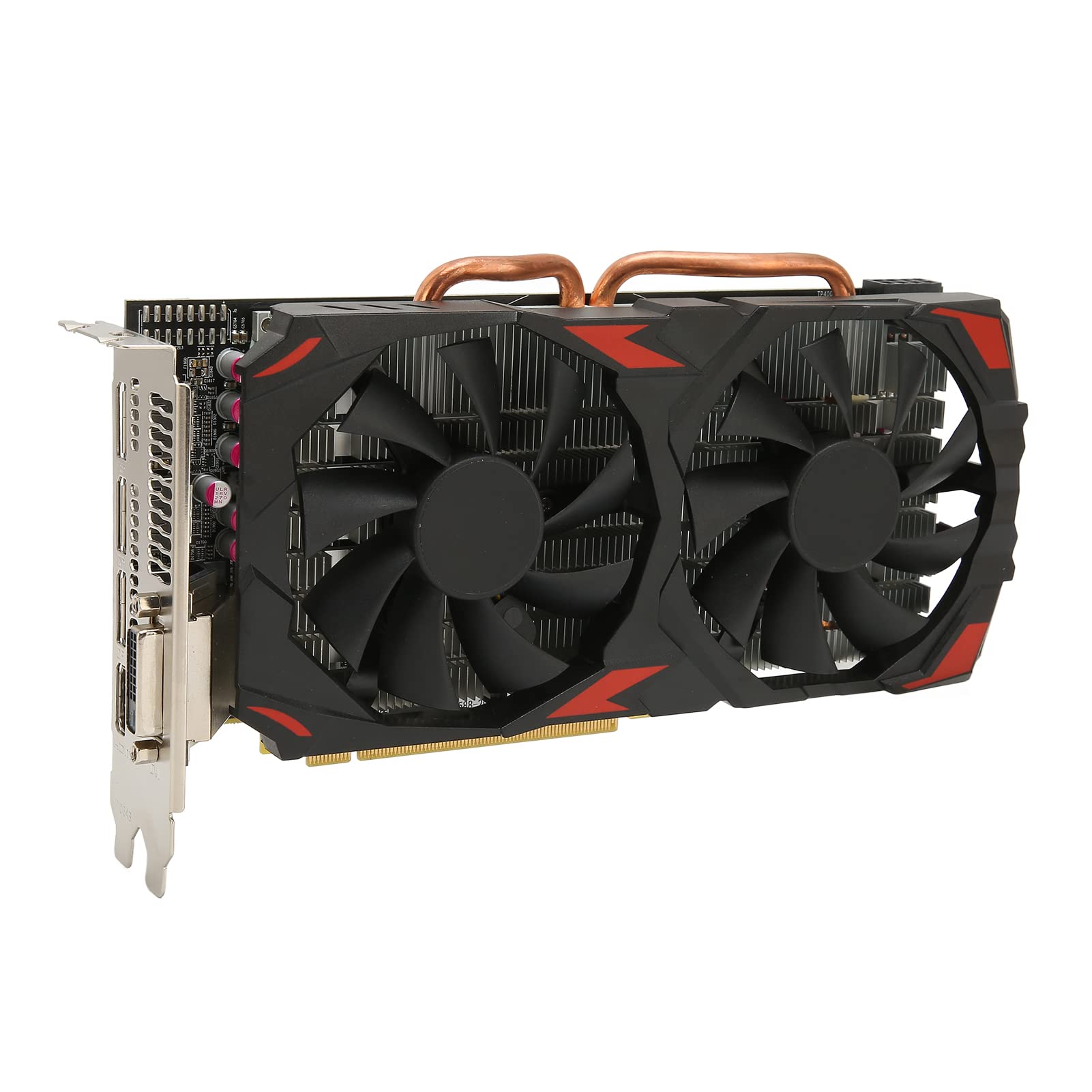 RX580 Graphics Card 8GB GDDR5 256bit Support 8K 2 Cooling Fans 16 PCI Express 3.0 Gaming Graphics Card for Home Office