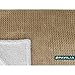 PAVILIA Tan Taupe Couch Blanket Throw Reversible Sherpa Chevron, Soft Cozy Jacquard Weave Textured Blanket Sofa Bed, Thick Warm Large Fleece Car Blanket, Decorative Plush Home Decor, 50x60 Beige Camel