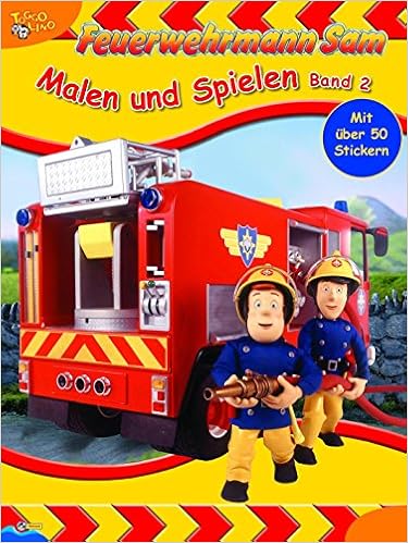 Feuerwehrmann Sam Malen Und 9783866064089 Amazon Com Books