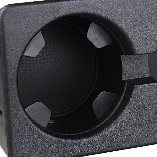 ROCCS Floor Mounted Console Dual Cup Holder for 2007-2013 Chevy Silverado & GMC Sierra 2007-2014 Suburban Yukon Tahoe 19154712 OEM Replacement Center Console Beverage Drink Insert