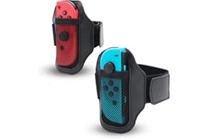 NANANINO Switch Leg Straps, Switch OLED Leg Straps Compatible with Nintendo Switch Ring Fit Adventure and Nintendo Switch Sports Games