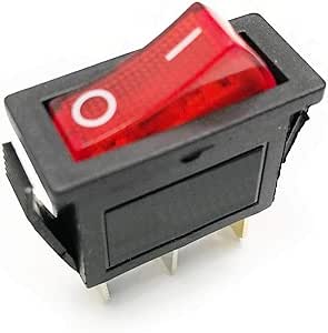 Parts Store-US - Interruptor basculante con luz para chimeneas