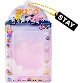 SK-Z Photocard Holder Keychains, Cute Photo Frame Keychain ID Badge Holder | for Stray Fans, Cartoon Photo Sleeve, Decorative Cardholder