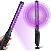 UV Light Sanitizer, UV Sanitizer Lamp Portable Travel UV Light Sanitizer Wand (Black)