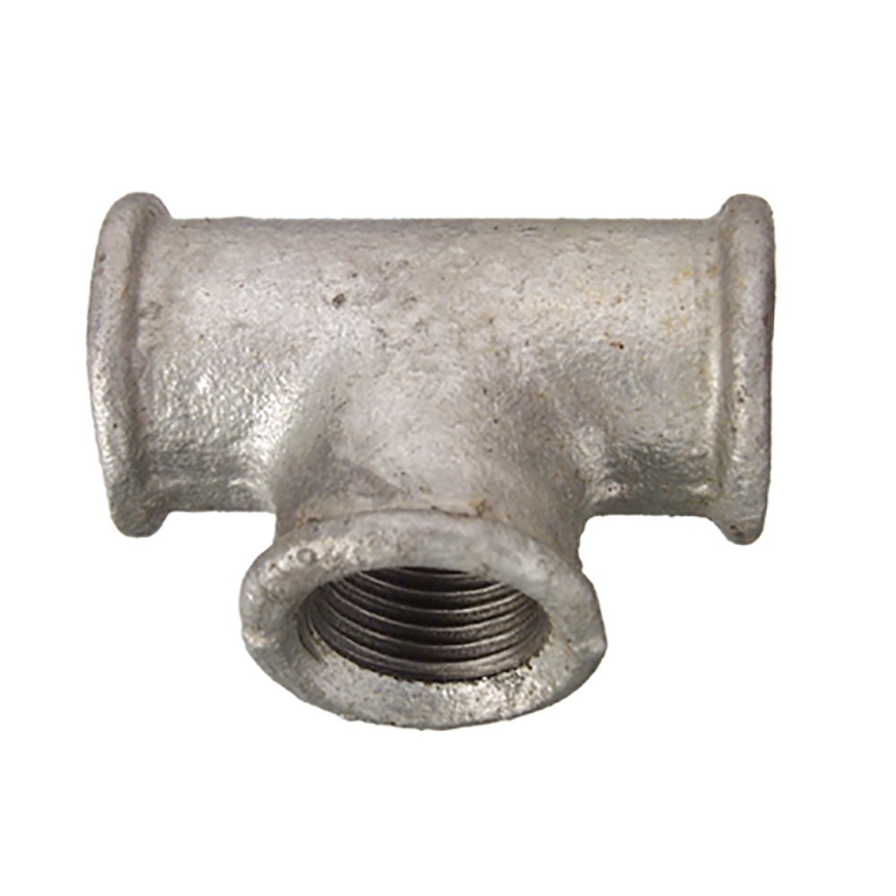 CORNAT VFB1301 Malleable Iron T Piece Zinc Coated 1"