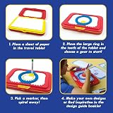 Spirograph Brand Junior Set Jumbo Pieces for Easy Creative Drawing view 6