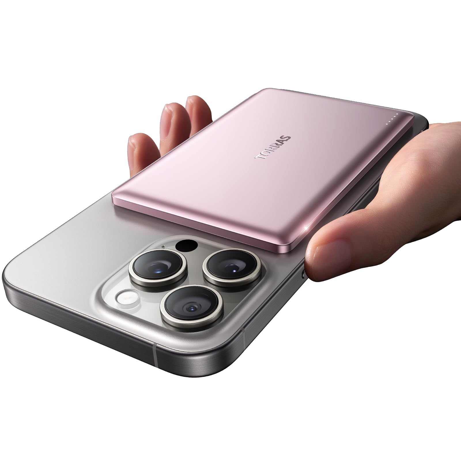TORRAS MiniMag Power Bank, Ultra Slim 5,000mAh