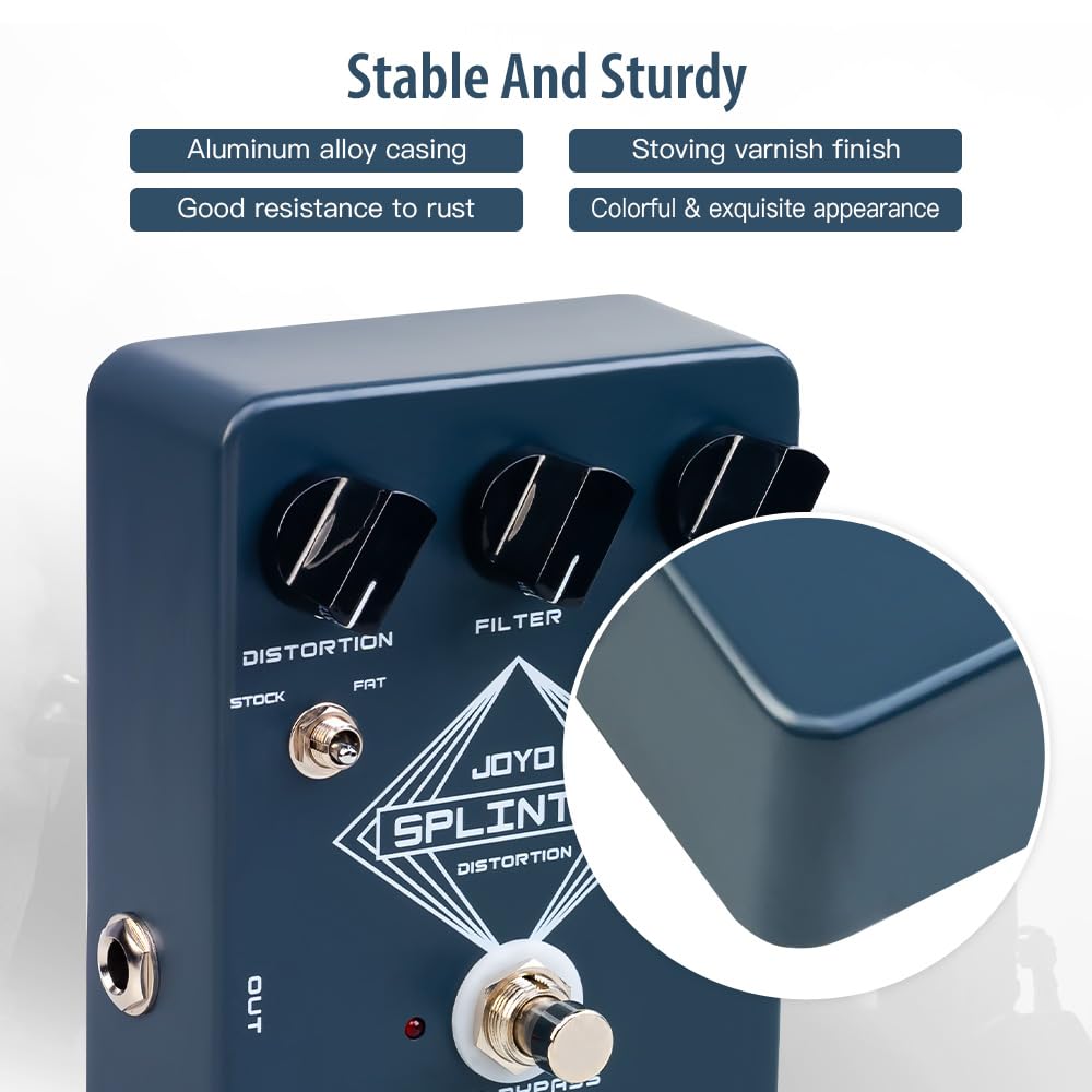 Mua JOYO Distortion Guitar Effect Pedal with Selectable MOSFET & FAT ...