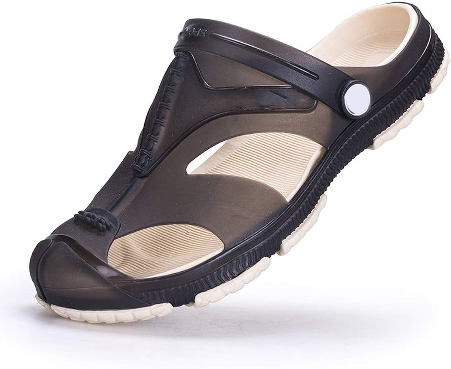 men's beach sandals hollow shoes