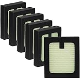 PUREBURG Replacement Filter Compatible with Baby Brezza Bottle Washer Pro, 6-Pack HEPA Air Clean Dust