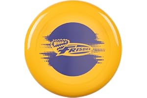 WHAM-O Frisbee Cool Flyer Flying Disc, 9.95 Inch Sports Disc Lightweight Durable for Outdoor Beach Park Backyard Game - 130g
