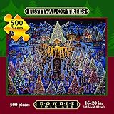 Jigsaw Puzzle - Festival of Trees 500 Pc By Dowdle Folk Art