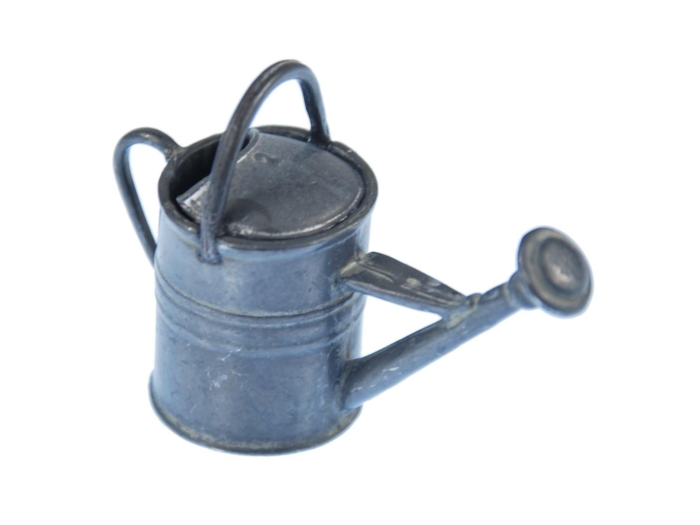 1 pcs Watering can Dollhouse Puppet Plant Metal Water Pouring Pot Garden House