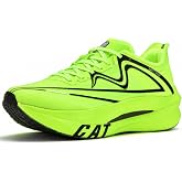 Sonic Cat Carbon Plate Running Shoes for Men and Women, Dual Full-Length Carbon Plates with TPEE Midsole, Lightweight Road Racing Shoes for Marathon Training, Long Distance Running and Speed Workouts