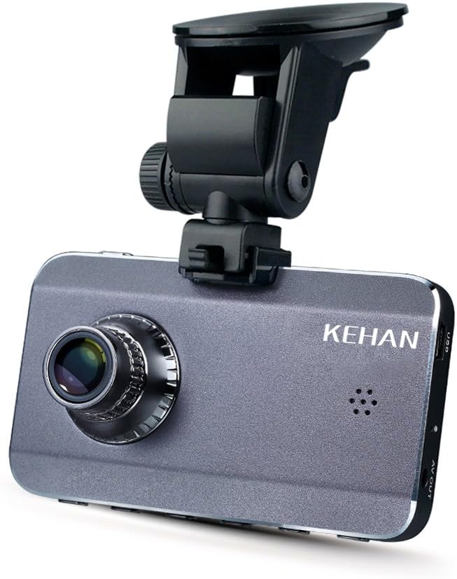 KEHAN KH903-50VP Super HD 2560x1080 Car DVR Dash Cam 170 Degree Viewing Angle 3.0" LCD Ambarella A7 with GPS Logger G-Sensor HDR Night Vision 64GB TF Card