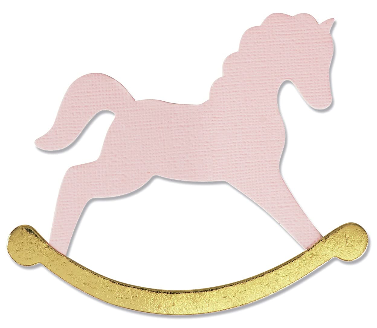 Sizzix Bigz Die-Rocking Horse by Olivia Rose, 665349, Multicolor, One Size