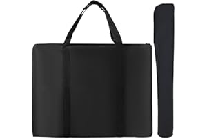 LWFCOEE Dog Playpen Storage Bag, 50 Inch Waterproof Heavy Duty Dog Fence Travel Bag with Handle for RV Trip, Fits 8 Panels Dog Pen and 9 Stakes, 52"x32.3"x6.5"