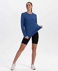 Long Sleeve Shirts Swim Rash Guard Athletic Tops Uv