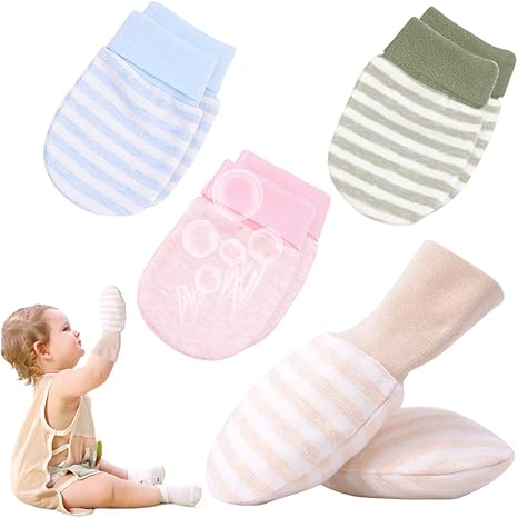 baby scratch mittens that stay on