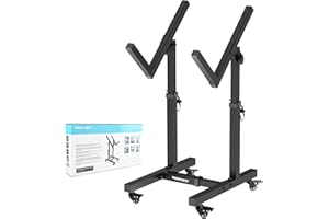 Vondynote Adjustable Mobile Guitar Amplifier Stands or Amps Speaker Cabinet Stands or Stage Monitor Tilt Guitar Combo Stands