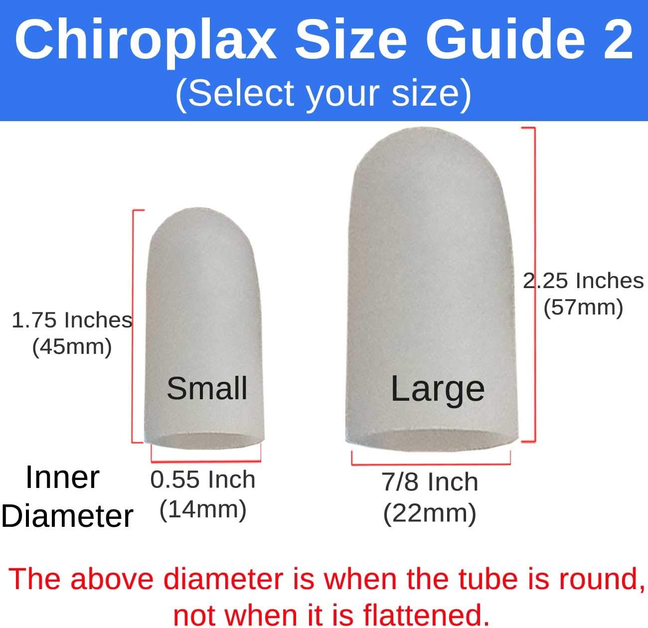 Chiroplax Gel Toe Cap (6 Caps+ Pouch) Toe Sleeve Protector Cushions Pads Guard Separator for Bunion Hammer Toe Callus Corn Blister Missing Ingrown Nails Ballet Pointe (Large - 6 Pack, Beige): Health & Personal Care