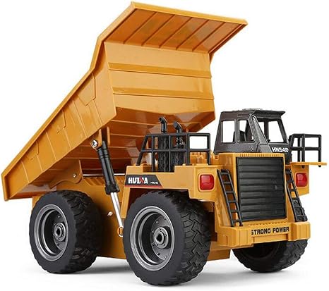 Amazon ラッピング可 Ms Raja Hui Na Toys 重機ラジコン ダンプカ ラジコン 働く車 1 18 スケール Rc 2 4ghzリモート おもちゃ ミニチュア 日本語説明書付き イエロー ラジコン ドローン 通販