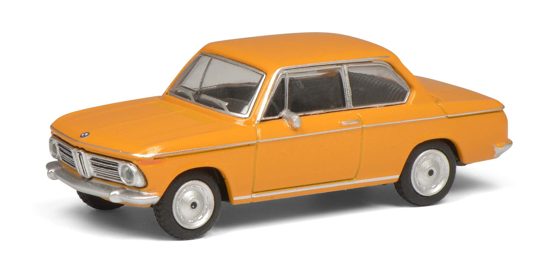 Schuco 452022700 BMW 2002 Model Car 1:64 Scale Orange