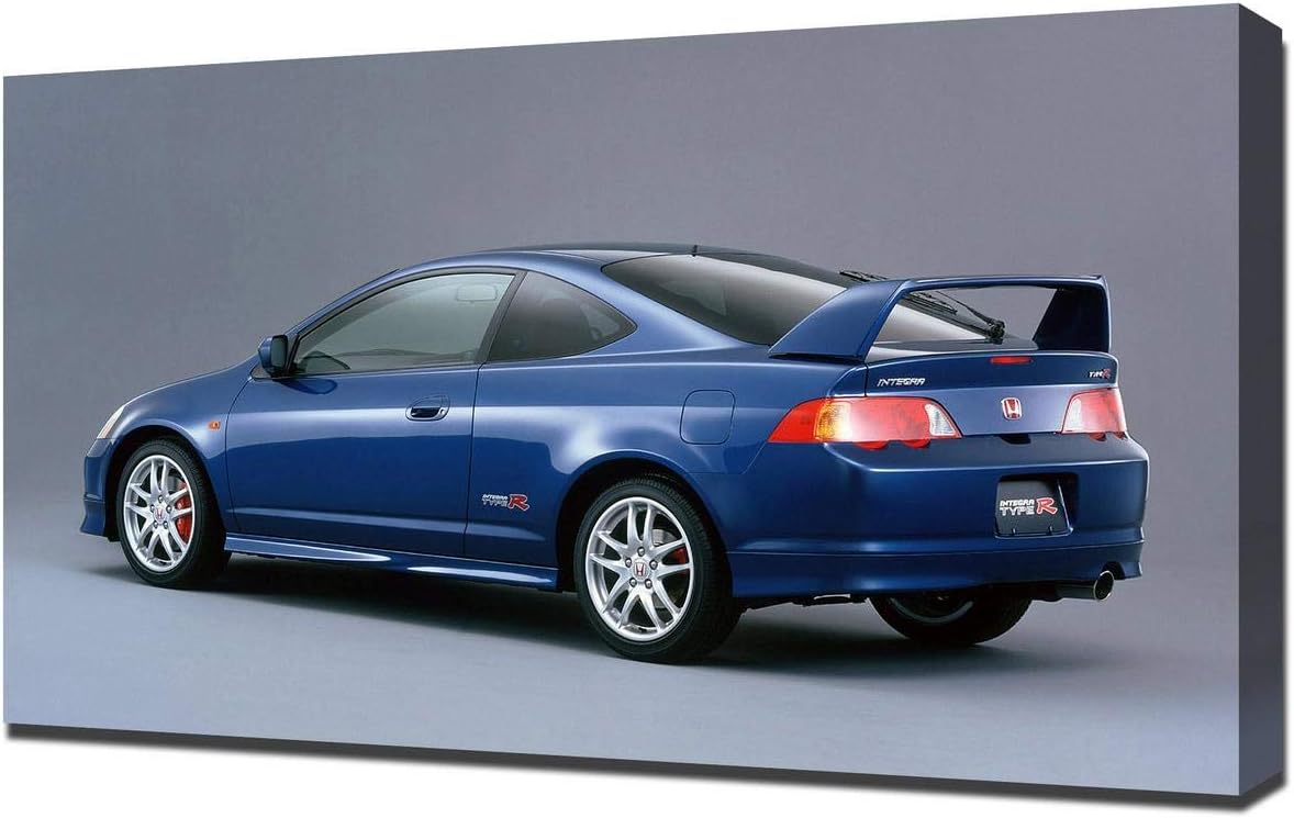 2001-Honda-Integra-Type-R-V6-1080 - Canvas Art Print - Wall Art - Canvas Wrap