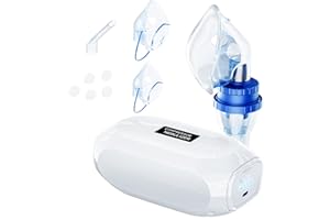 POCHUMIDUU Compressor Nebulizer- Nebulizer Machine for Adults Kids,Nebulize Machine,Portable Nebulizer for Travel and Home Use,with 3 Nebulizer Masks and Adjustable Nebulization Rate