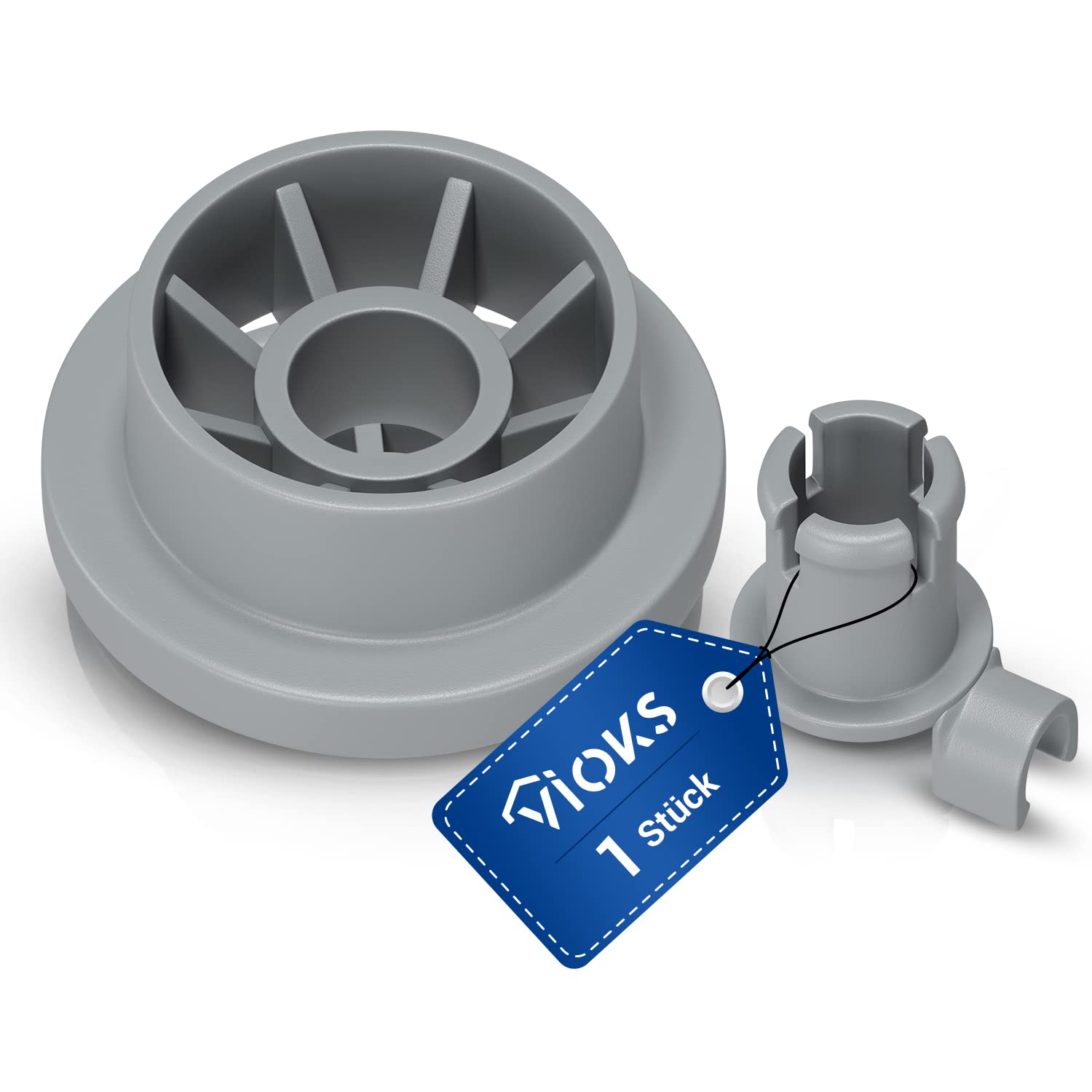 Basket Roller Wheel Replacement for Bosch Siemens Constructa Neff 00165314 165314 Spare Parts for Dishwasher Lower Basket