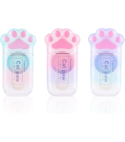 6M Cartoon Cat Claw Correction Tape - Cute Eraser Tape For School, Office, Fast & Clean - View #6