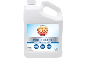 303 Products Aerospace Protectant Spray, UV Protection, Repels Dust, Dirt, & Staining, Matte Finish, Restores Like-New Appearance, Outdoor Cleaning Supplies 1 Gallon