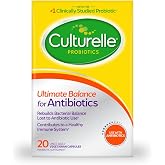 Culturelle Probiotics Ultimate Balance for Use with Antibiotics 20 Count | Probiotic for Women &amp; Men, Helps Restore Good Bacteria During Antibiotic Use, Supports Healthy Immune System*