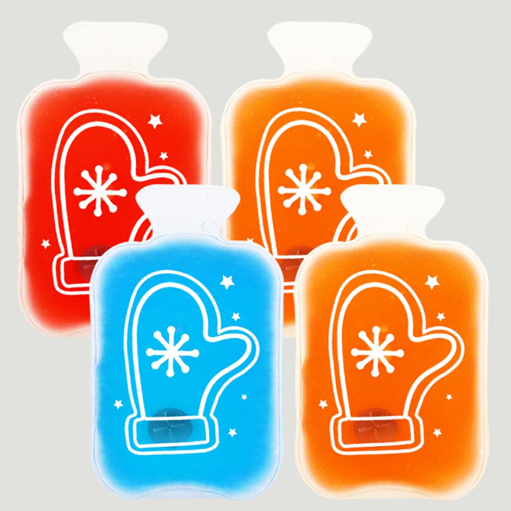 Reusable Click Hand Warmers | Instant Heat for Hands, Muscles & Feet |Portable Heat Packs for Winter, Outdoor & Pain Relief | Boil-to-Recharge Gel Warmers